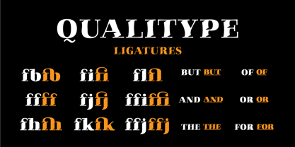 Qualitype Font Poster 8
