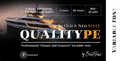 Qualitype Font Poster 1