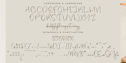 Sweethwolf Font Poster 7