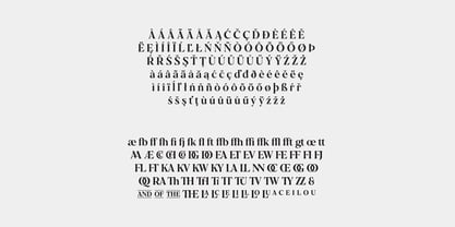 Galonia Font Poster 5
