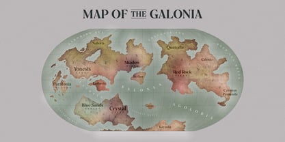 Galonia Font Poster 9