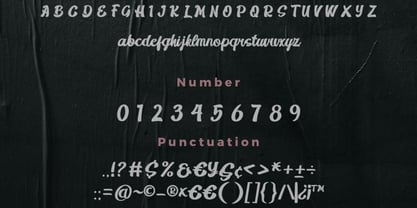 Brestay Font Poster 9