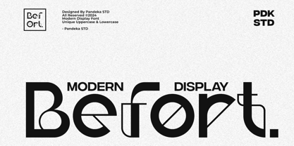 Befort Font Poster 1