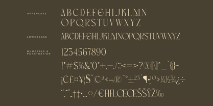 Masconia Font Poster 7