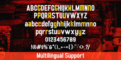 Counter Courage Font Poster 7