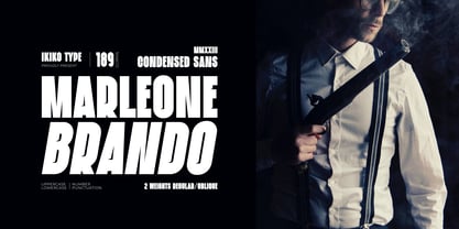 Marleone Brando Police Poster 1