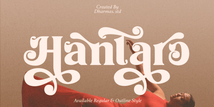 Hantaro Font Poster 1