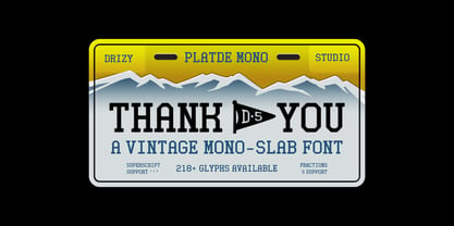 Platde Font Poster 10