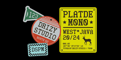 Platde Font Poster 2