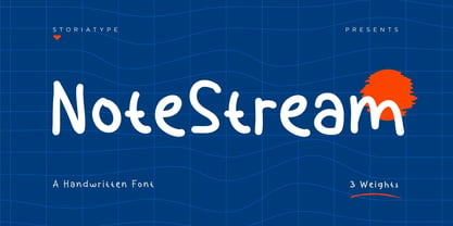 Notestream Font Poster 1