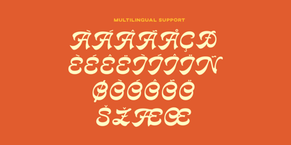 Minglane Font Poster 8