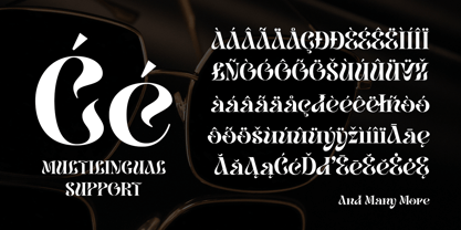 Yavome Font Poster 13