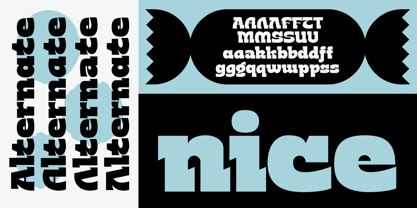 Nicko Font Poster 4