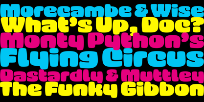 Clumpy Font Poster 5