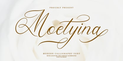 Moetyina Font Poster 1