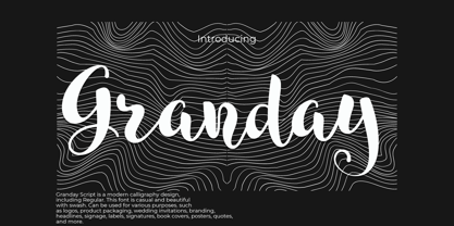 Granday Font Poster 1