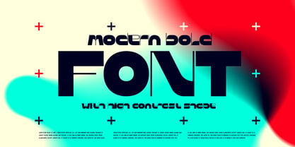Rigid Core Font Poster 3