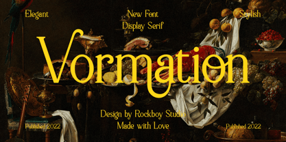 Vormation Font Poster 1