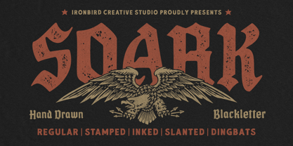 Soark Font Poster 1