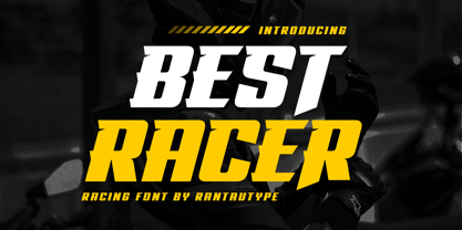 Best Racer Font Poster 1