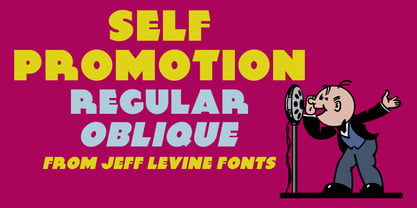 Self Promotion JNL Font Poster 1