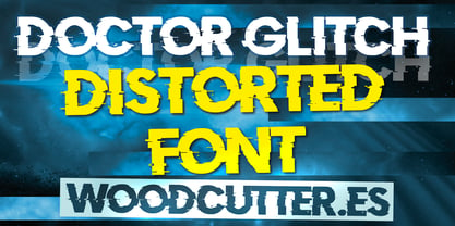 Doctor Glitch Font Poster 1