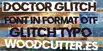 Doctor Glitch Font Poster 4