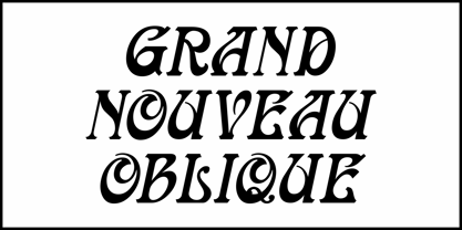 Grande Nouveau JNL Font Poster 4