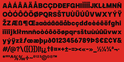 FBS Poffen Font Poster 7