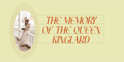 Kinglard Font Poster 3