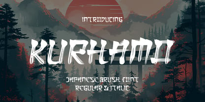 Kurhamo Font Poster 1