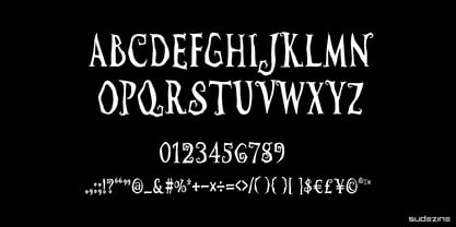 SDFor Tim Burton Font Poster 7