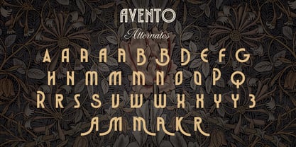 Avento Font Poster 10
