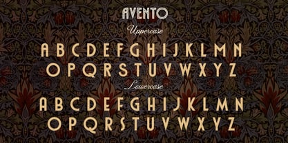 Avento Font Poster 9