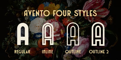 Avento Font Poster 4