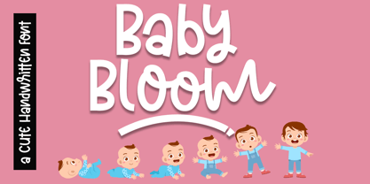 Baby Bloom Font Poster 1