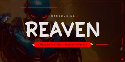 Reaven Font Poster 1