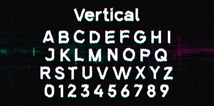 Glitchren Font Poster 5