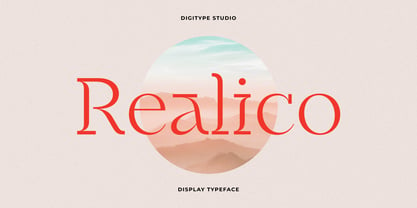 Realico Font Poster 1