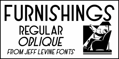 Furnishings JNL Font Poster 1