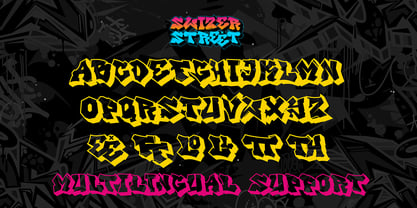 Swizer Street Fuente Póster 4