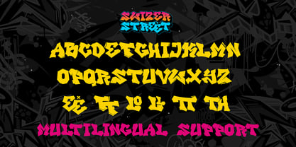 Swizer Street Fuente Póster 2