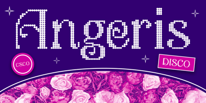 Angeris Disco Font Poster 1