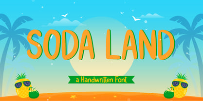 Soda Land Font Poster 1