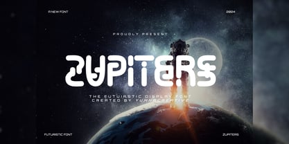 Zupiters Font Poster 1