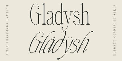 Gladysh Font Poster 1