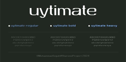 Uytimate Font Poster 4