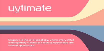 Uytimate Font Poster 5