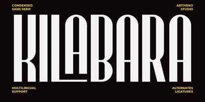 Kilabara Font Poster 1