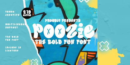 Poozie Font Poster 1